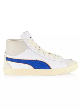 Баскетбольные кроссовки средней высоты Puma x Clyde Rhuigi Puma, белый