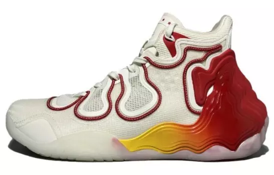 Баскетбольные кроссовки Star Mountain мужские, среднего размера, белые/красные Anta
