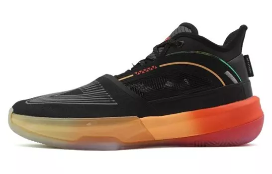 Баскетбольные кроссовки State Extremely Large Triangle 1.0 мужские с низким верхом Scar черные/коричневые Peak