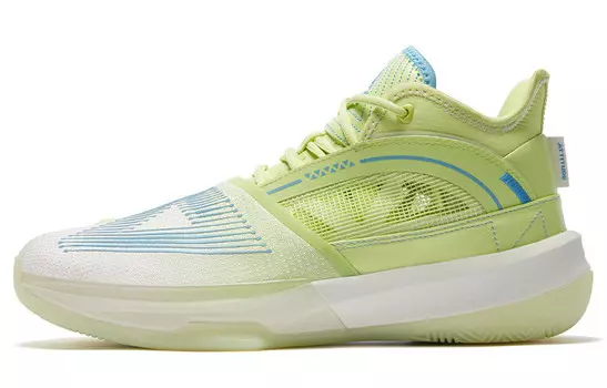 Баскетбольные кроссовки State Extremely Large Triangle 1.0 женские, среднего размера, цвет фруктово-зеленый Peak
