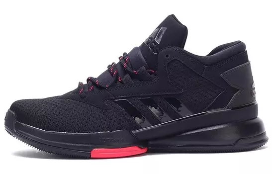 Баскетбольные кроссовки Street Jam мужские низкие черные Adidas