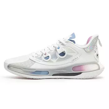 Баскетбольные кроссовки Super Nova 2.0 PRO Basketball Shoes Men Low-Top 361 Degrees White/Dreamy Purple 361°