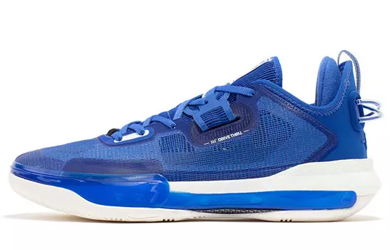 Баскетбольные кроссовки Supernova Supernova мужские с низким верхом, ярко-синие/белые с перьями 361°