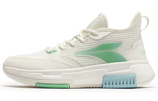 Баскетбольные кроссовки Tackle мужские с низким верхом Feather White/space Blue 361°