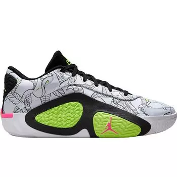 Баскетбольные кроссовки TATUM 2 MOMMA'S BOY Jordan, цвет Wei/Grn/Schwarz/Hyper Pink