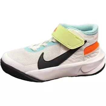 Баскетбольные кроссовки Team Hustle D 10 для детей Nike, белый