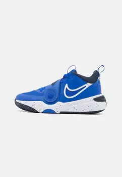 Баскетбольные кроссовки Team Hustle D 11 Unisex Nike, цвет hyper royal/white/obsidian