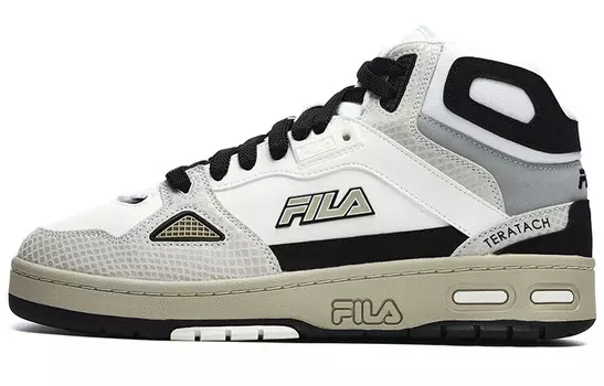 Баскетбольные кроссовки Teratach Vintage Men Mid Top Bright White/Black Fila Fusion