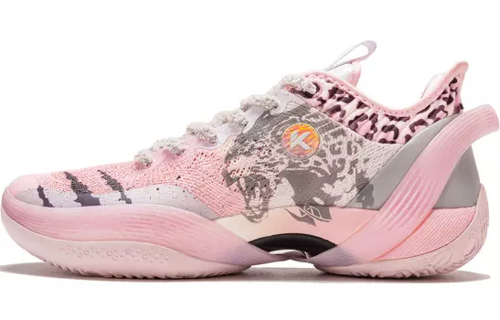 Баскетбольные кроссовки Three-point Rain1.0 Basketball Shoes Men Low-Top Gray Anta