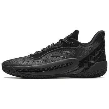 Баскетбольные кроссовки Tide 6 Basketball Shoes Men Low-Top Black Anta
