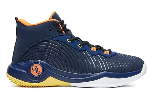 Баскетбольные кроссовки Tony Parker 1 мужские, среднего размера, темно-синие Peak