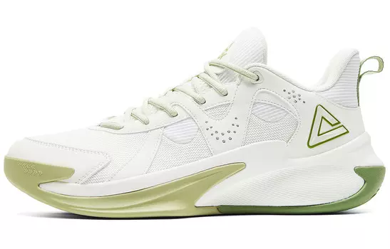 Баскетбольные кроссовки Triumph 1.0 мужские низкие зеленые Peak