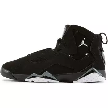Баскетбольные кроссовки True Flight Kids для дошкольников Jordan, цвет Black/White/Black/Cool Gray