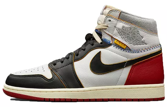 Кроссовки Jordan Union LA x Air Jordan Vintage Unisex, белый/черный/серый