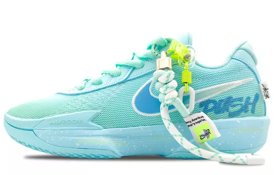 Баскетбольные кроссовки унисекс Nike Air Zoom GT Cut Academy, Turquoise