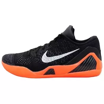 Баскетбольные кроссовки унисекс с низким верхом Scar черные/коричневые Nike