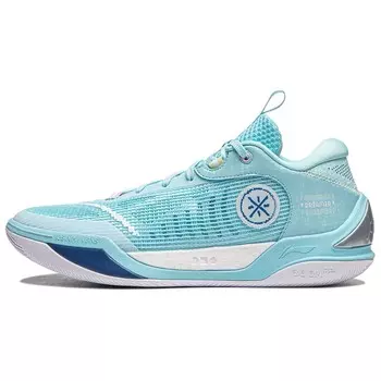 Баскетбольные кроссовки Wade Cold Blood 2 мужские с низким верхом, цвет голубой лед Lining