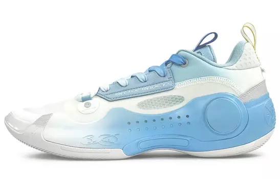 Баскетбольные кроссовки Wade's Way 10 Low для мужчин, низкие, синие Lining