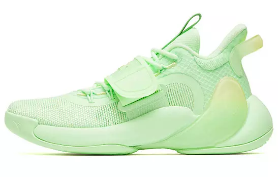 Баскетбольные кроссовки Water Flower 3 мужские с низким верхом неоново-зеленые Anta