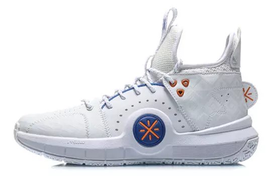 Баскетбольные кроссовки WAY OF WADE мужские, среднего размера, белые Lining