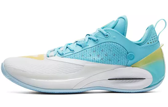 Баскетбольные кроссовки Wiggins AW2 мужские низкие розовые/синие Peak