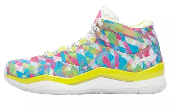 Баскетбольные кроссовки WOW 3 для мужчин, средний верх, многоцветный Lining