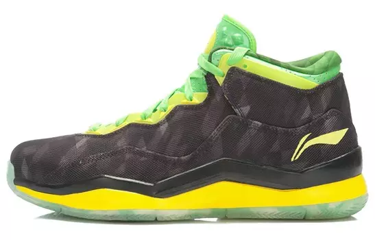 Баскетбольные кроссовки WOW 3 мужские, среднего размера, черные Lining