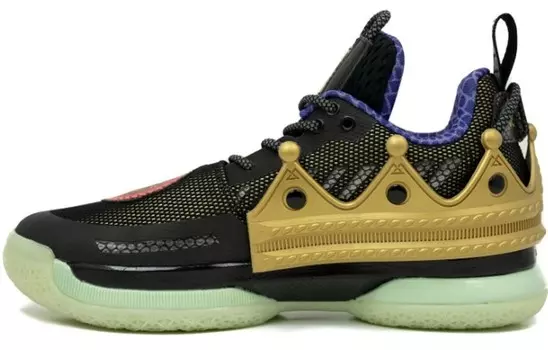 Баскетбольные кроссовки WOW 7 мужские, среднего размера, черные Lining