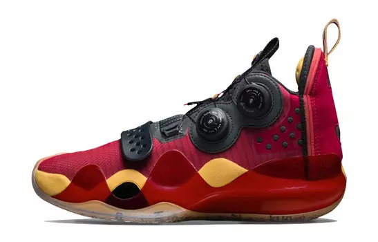 Баскетбольные кроссовки WOW 8 мужские высокие красные Lining