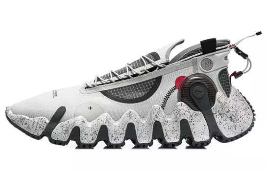 Баскетбольные кроссовки Wu Xing 2 мужские с низким верхом Shark Grey Lining