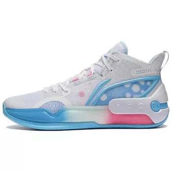 Баскетбольные кроссовки YuShuai 16 унисекс с низким верхом белого цвета Lining