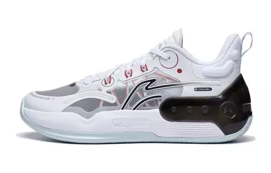 Баскетбольные кроссовки YuShuai 16 V2 для детей GS Low-top белые/черные Lining Young