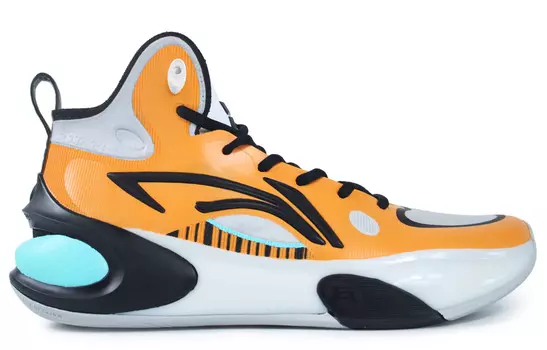 Баскетбольные кроссовки YuShuai 17 мужские, среднего размера, черные Lining