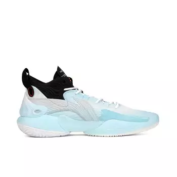 Баскетбольные кроссовки YuShuai 18 Basketball Shoes Men Mid-Top Sky Blue Lining