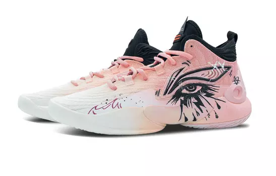 Баскетбольные кроссовки YuShuai 18 Basketball Shoes Men Mid-Top Black Lining
