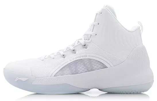 Баскетбольные кроссовки YuShuai TD мужские высокие белые Lining