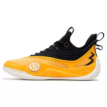 Баскетбольные кроссовки Zen 6 Basketball Shoes Men Low-Top Obsidian Black/vintage Yellow 361°