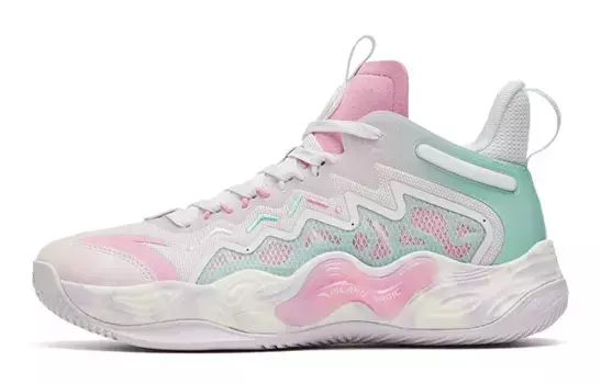 Баскетбольные кроссовки женские низкие розовые Anta