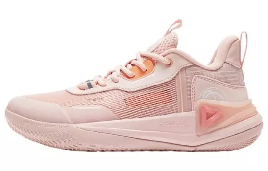 Баскетбольные кроссовки женские низкие розовые Peak