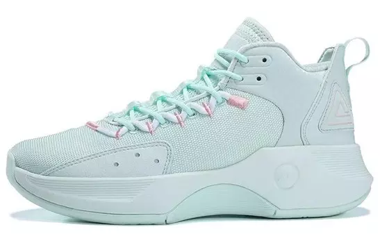 Баскетбольные кроссовки женские низкие зеленые Peak