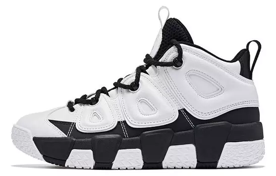 Баскетбольные кроссовки женские, среднего размера, белые/черные Qiaodan