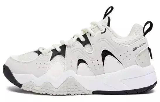 Баскетбольные кроссовки женские, среднего размера, белые Qiaodan