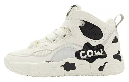 Баскетбольные кроссовки женские, среднего размера, черные/белые Qiaodan