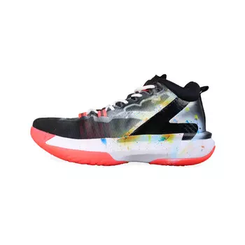 Баскетбольные кроссовки Zion 1 Basketball Shoes Men Low-Top Black Orange Jordan