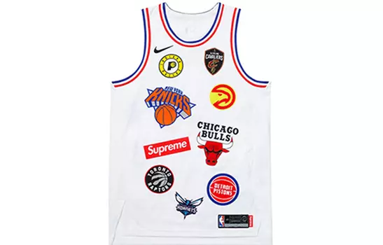 Майка Supreme Nike/NBA Teams, белый