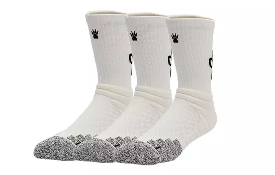 Баскетбольные носки унисекс KELME, Три пары (темно-зеленый + черный + черный)