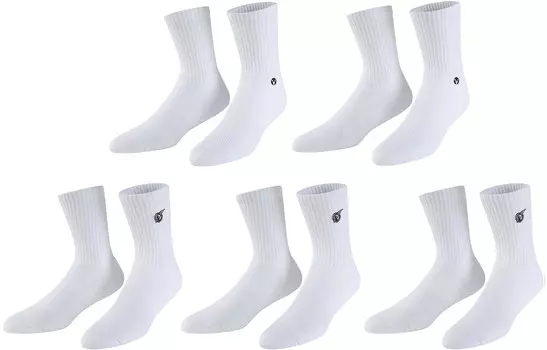 Баскетбольные носки унисекс Veidoorn, белый