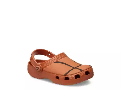 Баскетбольные сабо Crocs Classic - детские, оранжевые
