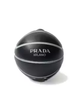 Баскетбольные серьги-клипсы Prada, черный