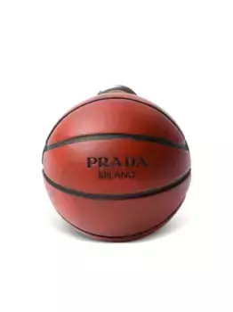 Баскетбольные серьги-клипсы Prada, коричневый